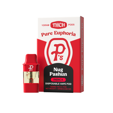 PUSHIN P'S: PURE EUPHORIA PODS (WORKS WITH ANY PUSHIN P'S POD SYSTEM DISPOSABLE) - 1G