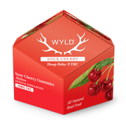 WYLD: SOUR CHERRY MELLOW GUMMIES - 100MG