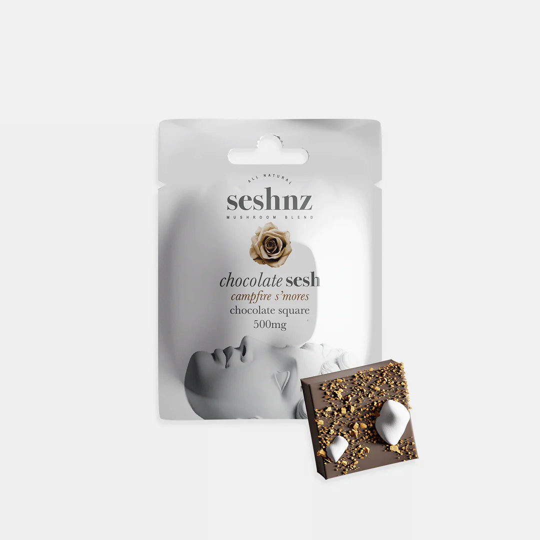 SESHNZ: ORGANIC CHOCOLATE MAGIC MUSHROOM MINIS - 500mg – DR.SMOKE