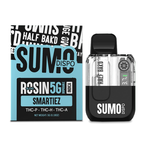 HALF BAK'D: SUMO BLEND LIVE ROSIN DISPOSABLE - 5G