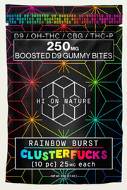 HI ON NATURE - BOOSTED D9 GUMMIES - 250MG