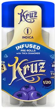 KRUZ - THCA DIAMONDS + HXY-11 THC PRE-ROLL JOINT PACK - 5CT