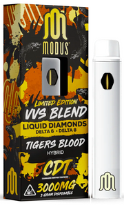 MODUS: VVS BLEND LIQUID DIAMOND THC DISPOSABLE - 3G