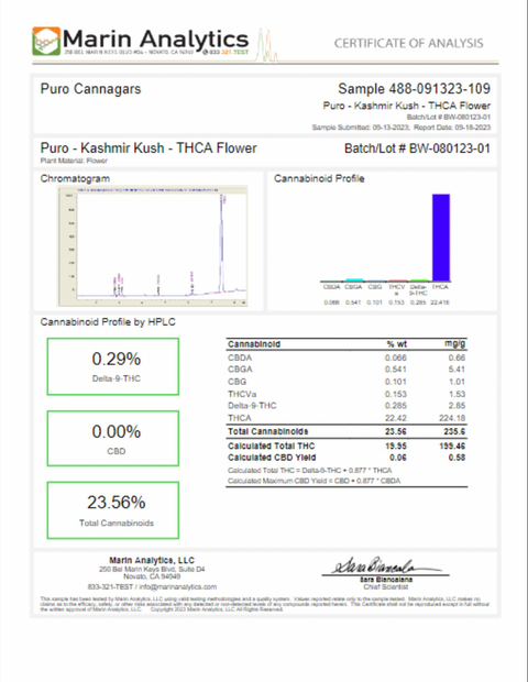 PURO EXOTICS: PREMIUM THCA FLOWER - 3.5G