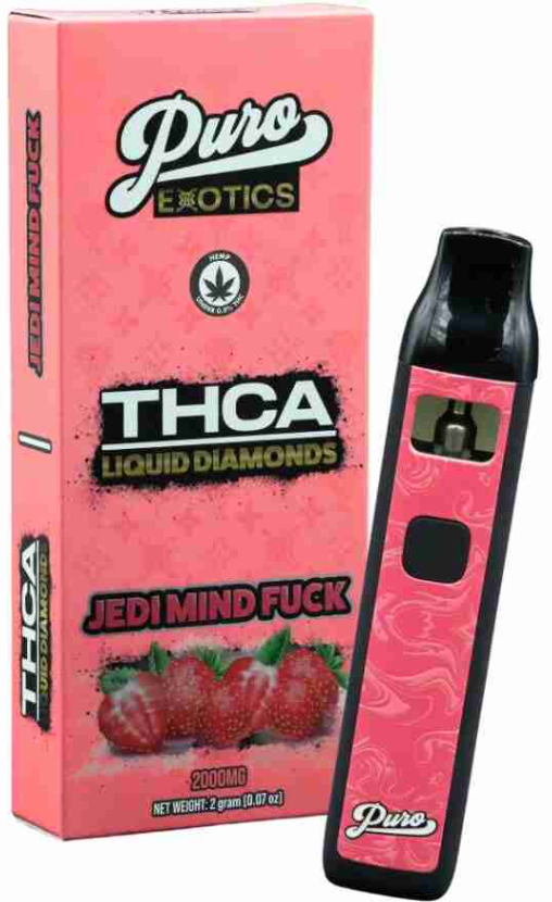 PURO EXOTICS: LIQUID DIAMONDS THCA DISPOSABLE - 2 GRAM