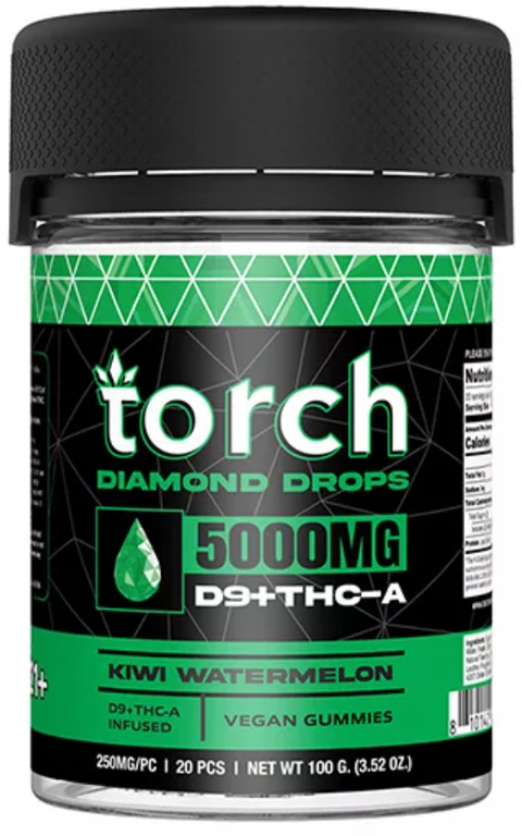 TORCH: DIAMOND DRIP BLEND THCA GUMMIES - 5000MG