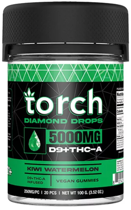 TORCH - DIAMOND DRIP BLEND THCA GUMMIES - 5000MG