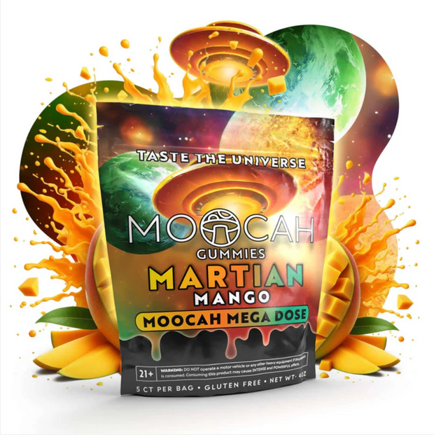 MOOCAH: MEGA DOSE NOOTROPIC BLEND GUMMIES - 5CT