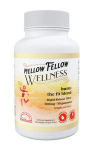 MELLOW FELLOW: BURN - THE FIT BLEND WELLNESS GUMMIES - 300MG