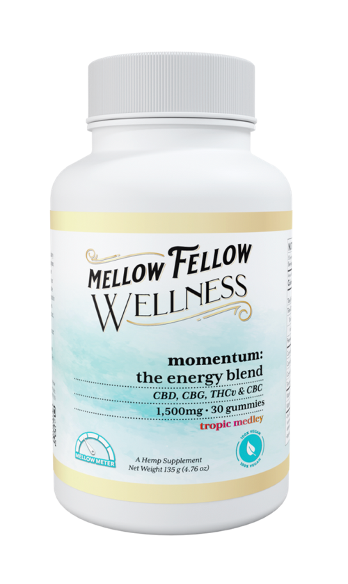 MELLOW FELLOW: THE MOMENTUM BLEND WELLNESS GUMMIES - 1500MG