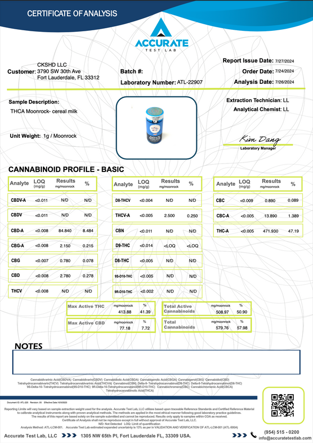 COOKIES: THC-A MOONROCKS -