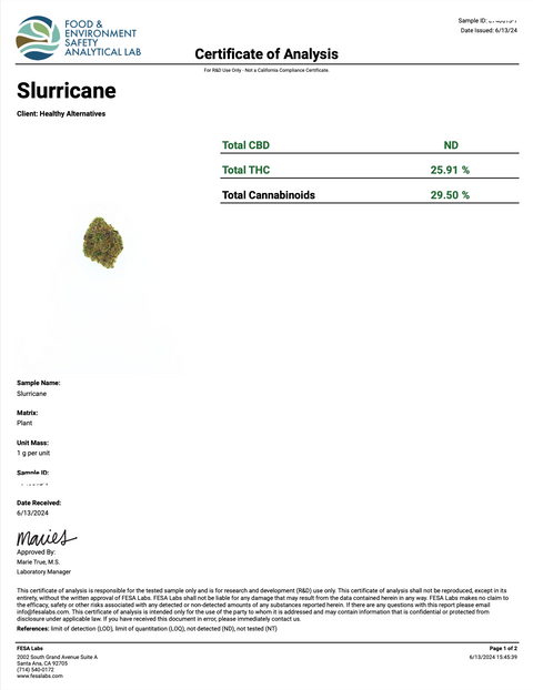 EXODUS: THCA FLOWER - 8G