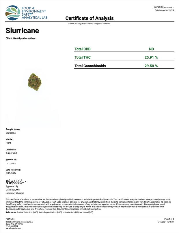 EXODUS: THCA FLOWER - 8G