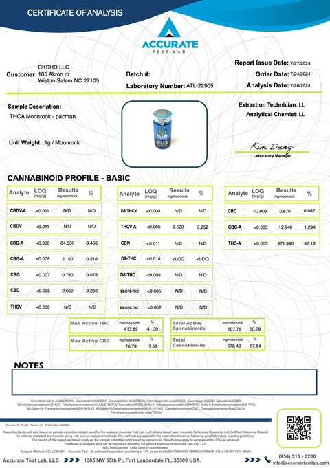 COOKIES: THC-A MOONROCKS -