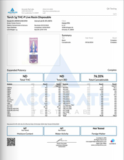 TORCH: THC-P LIVE RESIN DISPOSABLE - 1G