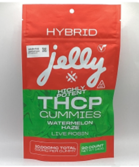 NYB: HIGHLY POTENT JELLY THCP GUMMIES - 10,000MG