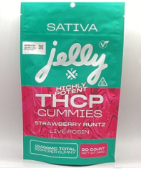 NYB: HIGHLY POTENT JELLY THCP GUMMIES - 10,000MG