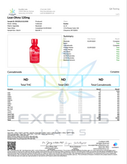 LEAN OHMZ: 7-HYDROXY SYRUP - 120MG