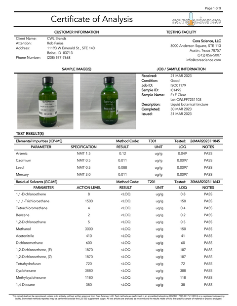 KANVA BOTANICALS: KRATOM EXTRACT SHOT