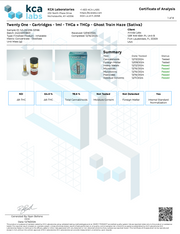 TWENTY ONE: THCA + THCP LIQUID DIAMOND CARTRIDGE - 1G