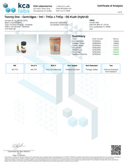 TWENTY ONE: THCA + THCP LIQUID DIAMOND CARTRIDGE - 1G