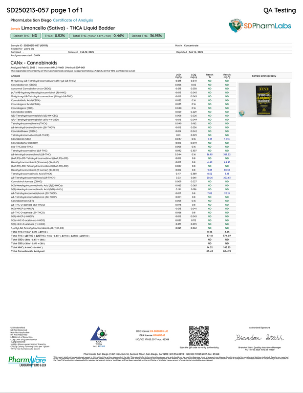 DOZO: THC-A LIQUID BADDER DISPOSABLE - 5G