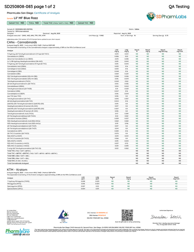 LIL MF'S: EUPHORIC HERO DOSE MUSHROOM TABLET - SINGLE