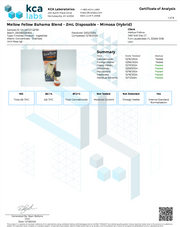 MELLOW FELLOW: BAHAMA LIVE RESIN BLEND DISPOSABLE - 2ML