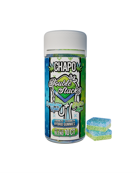 CHAPO: DOUBLE STACKS THC GUMMIES - 10CT