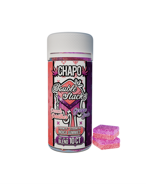 CHAPO: DOUBLE STACKS THC GUMMIES - 10CT