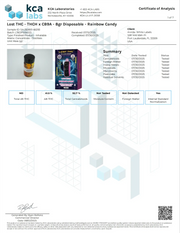 LOST THC: THCP + THCH CURVE SCREEN DISPOSABLE - 8G