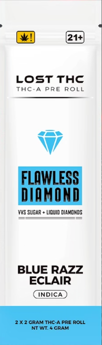 flawless disposable vape LOST THC - FLAWLESS DIAMOND THCA PREROLLS