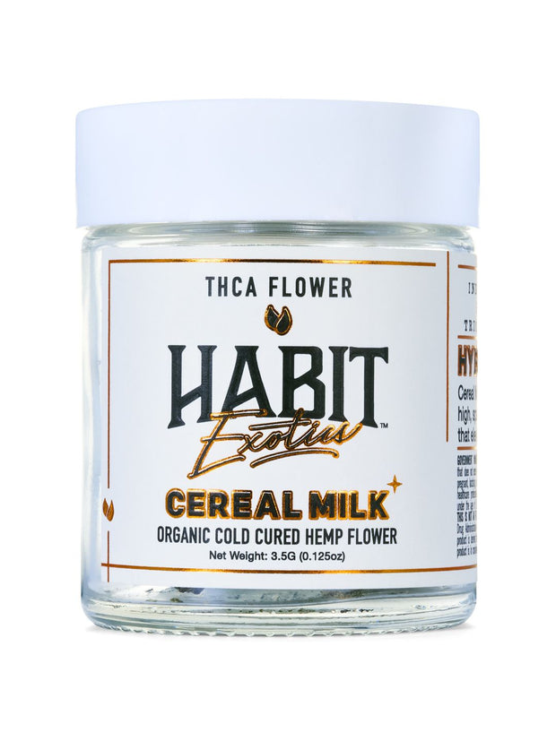 HABIT: ORGANIC COLD CURED THCA FLOWER - 3.5G