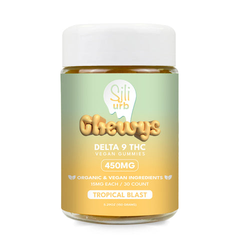 SILI X URB: DELTA 9 THC VEGAN GUMMIES - 450MG