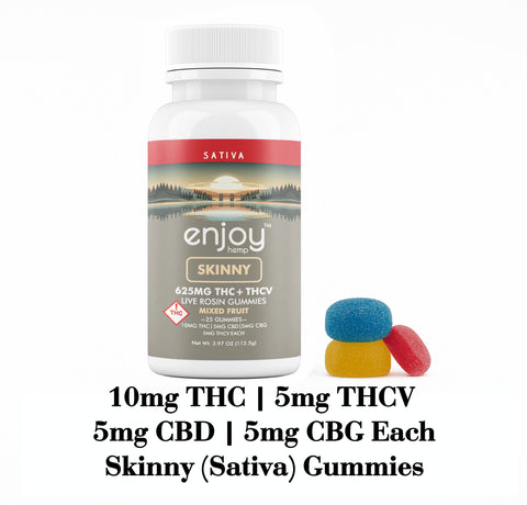 ENJOY: SKINNY LIVE ROSIN GUMMIES - 625MG