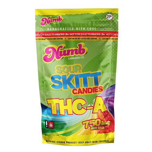 NUMB CANNABIS CO: THC-A SKITT BALLS - 750MG