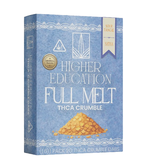 HIGHER EDUCATION: FULL MELT THCA CRUMBLE - 2G