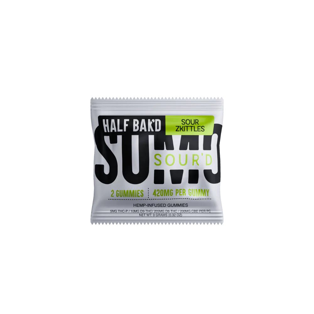saku♡ HALF BAK'D: SOUR'D GUMMIES - 840MG. – DR.SMOKE