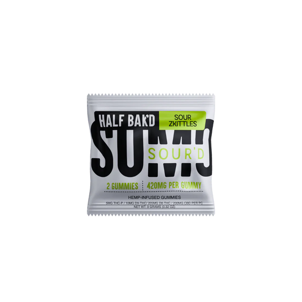 HALF BAK'D: SOUR'D GUMMIES - 840MG