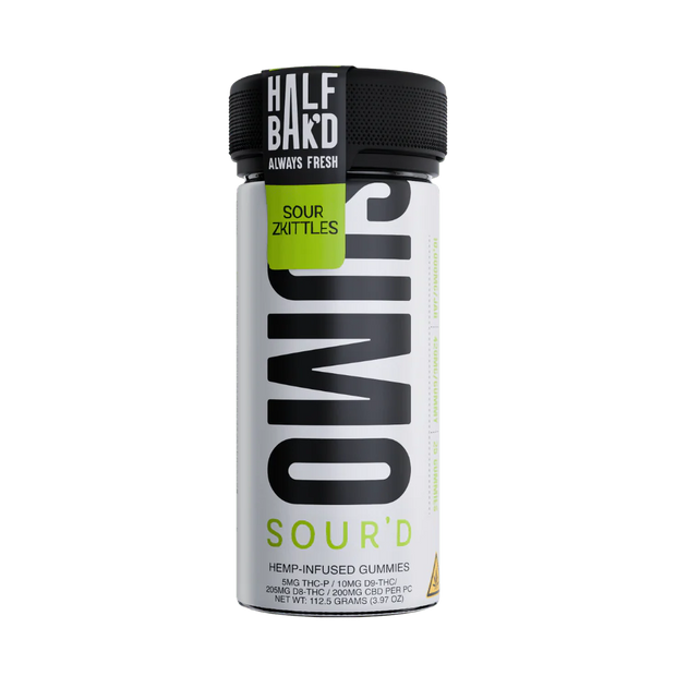 HALF BAK'D: SOUR'D GUMMIES - 10,000MG