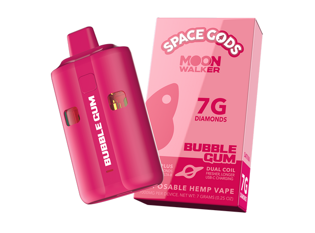 SPACE GODS: MOON WALKER LIQUID DIAMOND DISPOSABLE - 7G