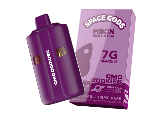 SPACE GODS: MOON WALKER LIQUID DIAMOND DISPOSABLE - 7G