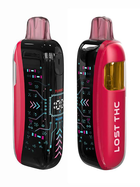 LOST THC: THCP + THCH CURVE SCREEN DISPOSABLE - 8G