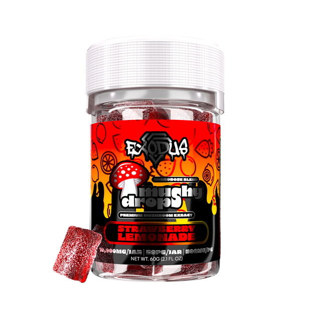 EXODUS: MUSHY DROPS - MUSHROOM GUMMIES - 20CT