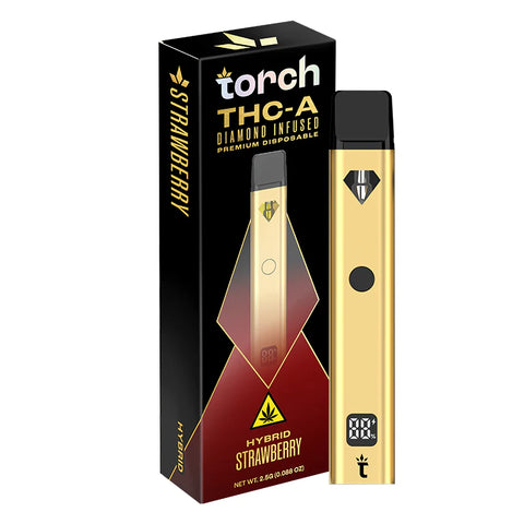 torch live rosin thc-a 2.5g disposable vape pen TORCH : THC-A DIAMOND INFUSED PREMIUM DISPOSABLE