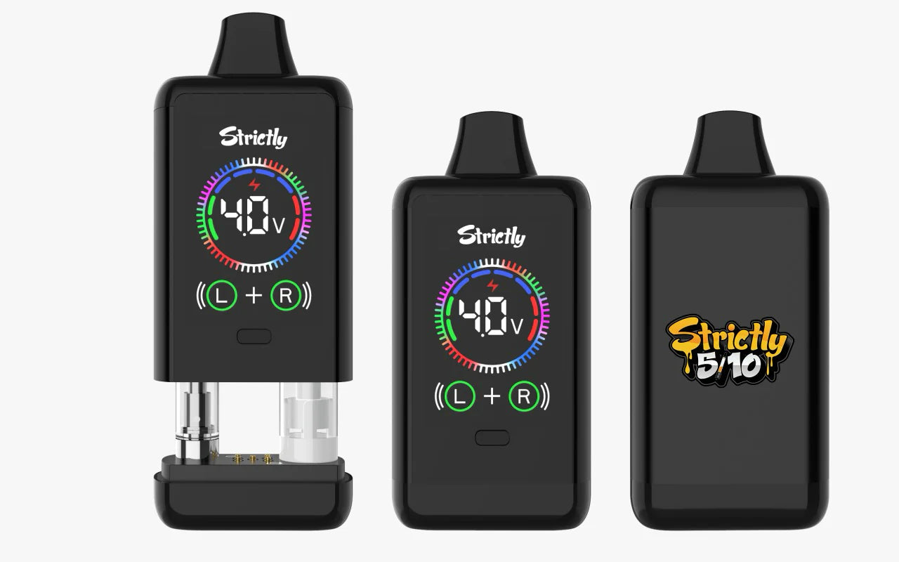STRICTLY DABS - STRICTLY 5/10 DUAL BATTERY VAPE  DR.SMOKE