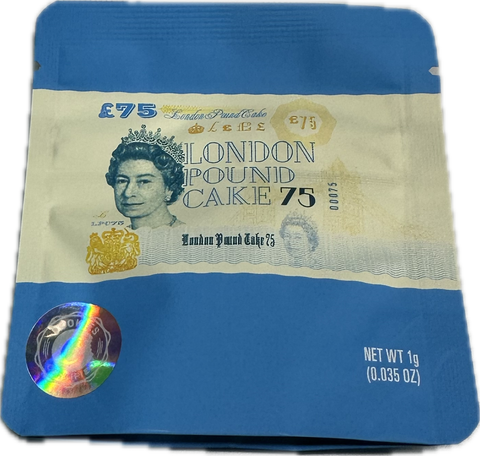 COOKIES: PRE-PACKAGED THCA FLOWER - LONDON POUND CAKE (HYBRID)
