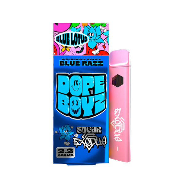 SUGAR EXODUS: DOPE BOYZ BLUE LOTUS DISPOSABLE - 2.2G