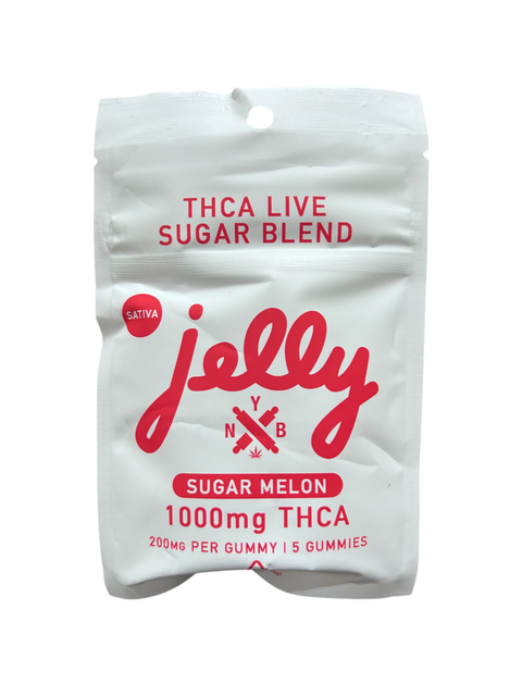 NYB: JELLY THCA LIVE SUGAR BLEND GUMMIES - 1000MG