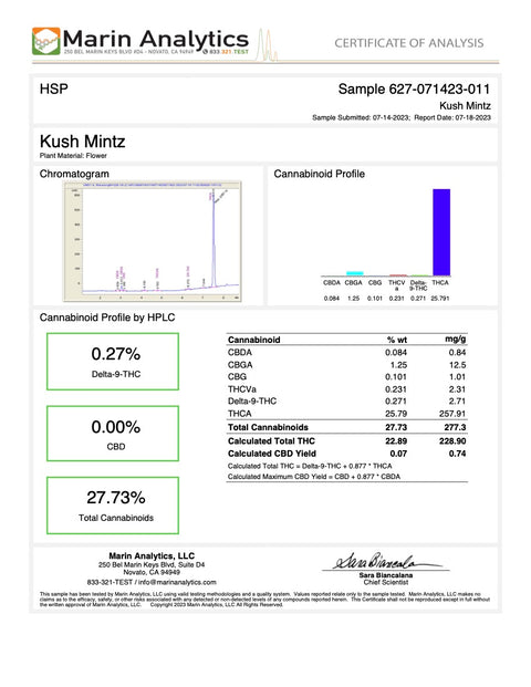 TRE HOUSE: HIGH POTENCY PREMIUM INDOOR THC-A FLOWER - 3.5G